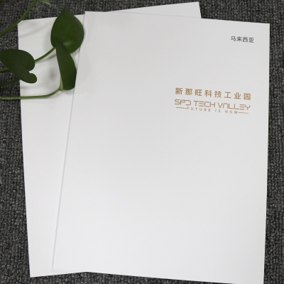 新那旺科技工业园投资画册、上海展会画册定制